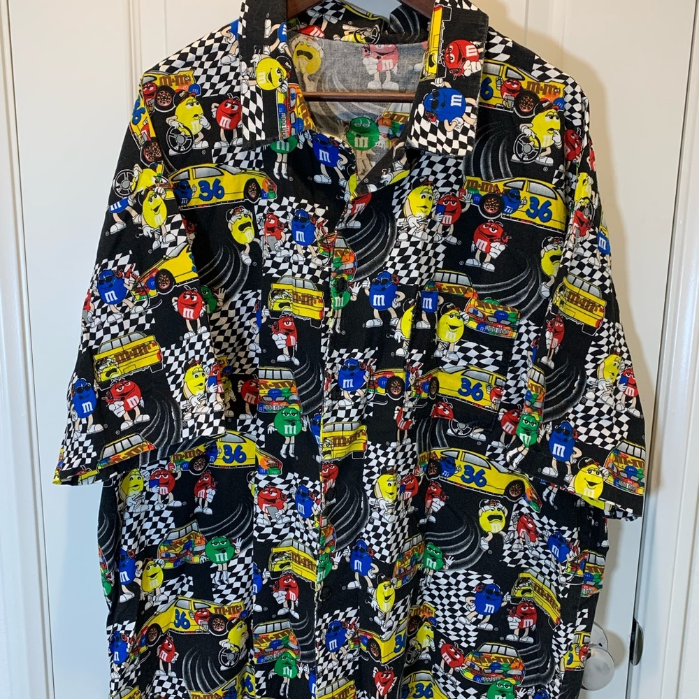 Vtg M&M shirt handmade size XL